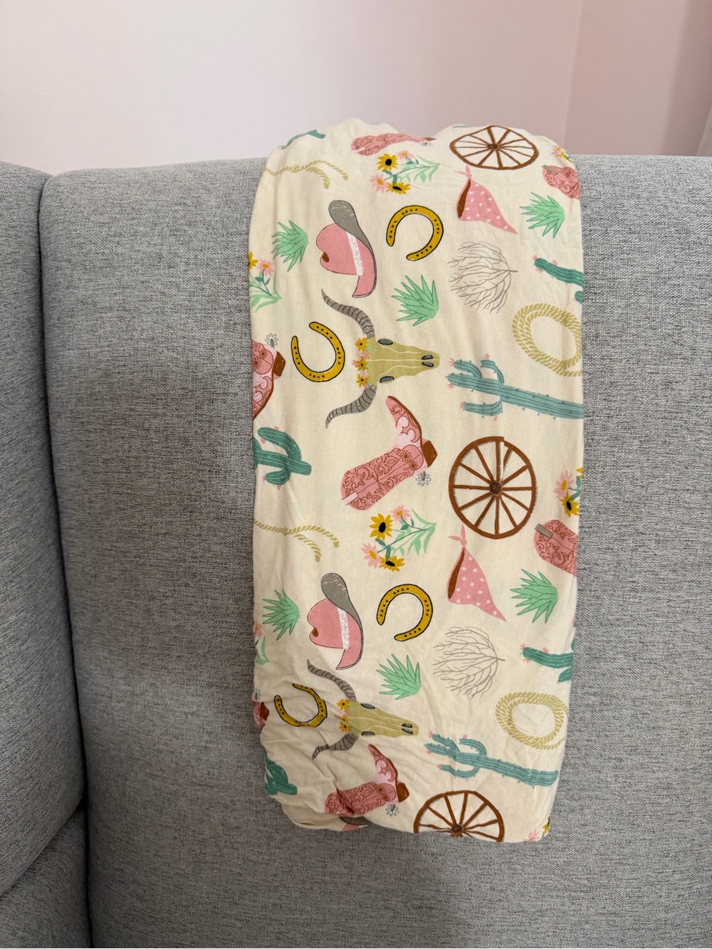 Little Sleepies Ready to Rodeo Crib Sheet